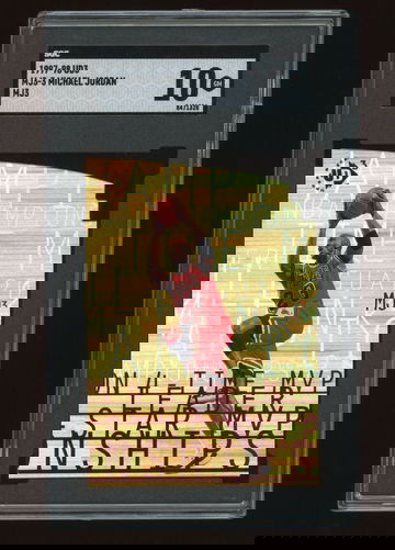 1997 UD3 Michael Jordan MJ3-3 SGC 10 pop 14