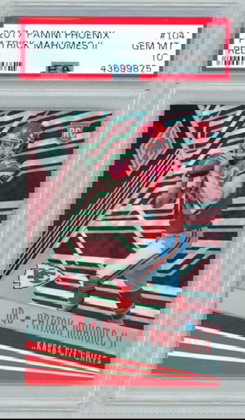 Patrick Mahomes II 2017 Panini Phoenix 91/299