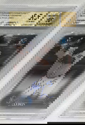 2016 Bowman Chrome Draft Draft Pick Autographs #CDAKL Kyle Lewis