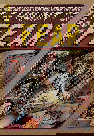 Haunt of Fear #26 Graham Ingels cover EC Comics 1953 PCH Pre Code Horror VG