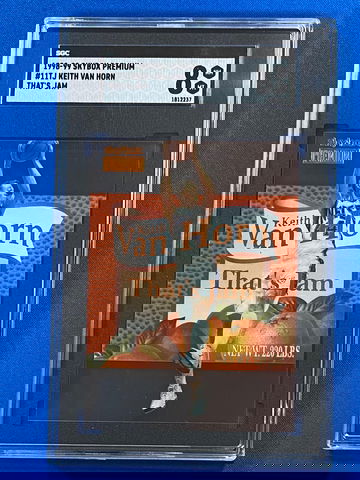 1998 SKYBOX PREMIUM #11TJ KEITH VAN HORN THAT’S JAM SGC 8 💪. 