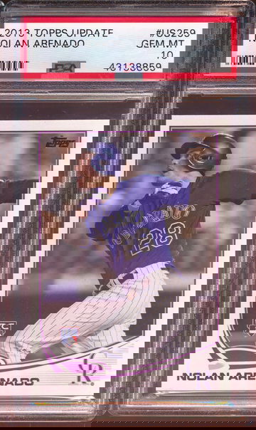 2013 Topps Update #US259 Nolan Arenado RC ROOKIE PSA 10 8859