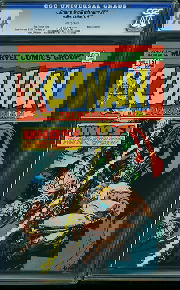 CONAN THE BARBARIAN #51, CGC 9.4 NM