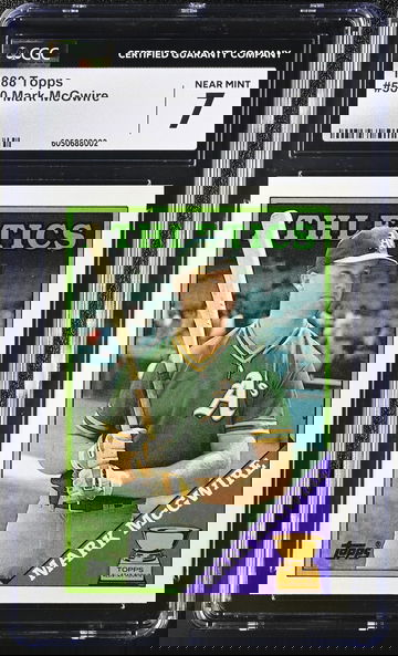 1988 Topps Mark McGwire All-Star Rookie #580