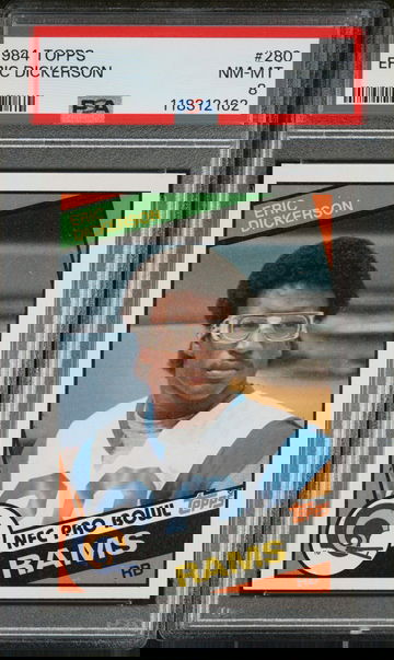 1984 Topps Eric Dickerson #280 PSA 8