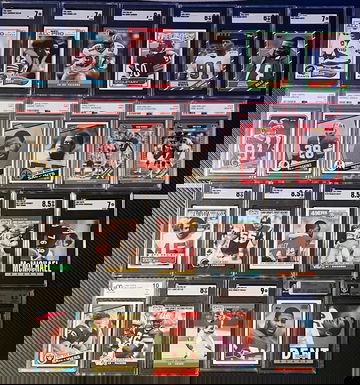 1982–1990 NFL Defensive Legends Rookie Lot (23) – LT, Deion, Reggie White, HOF Graded