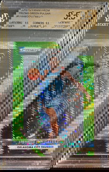 2018-19 Panini Prizm Green Pulsar 13/25