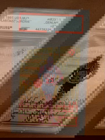 1997 UD3 #MJ3-1 Michael Jordan PSA 10