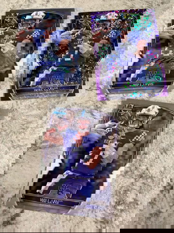 2022 Bowman Football U Chrome Will Levis Autograph 