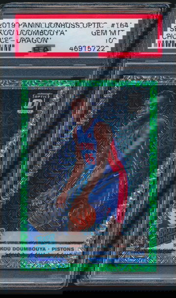 Sekou Doumbouya Dragon Choice Rookie PSA 10 