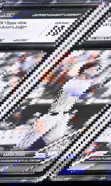 2024 TOPPS AARON JUDGE #416 CGC 10