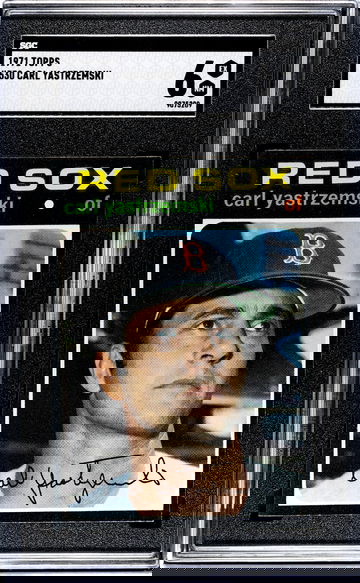 1971 Topps Carl Yastrzemski SGC 6