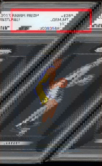 2017 Panini Prizm Lonzo Ball PSA 10