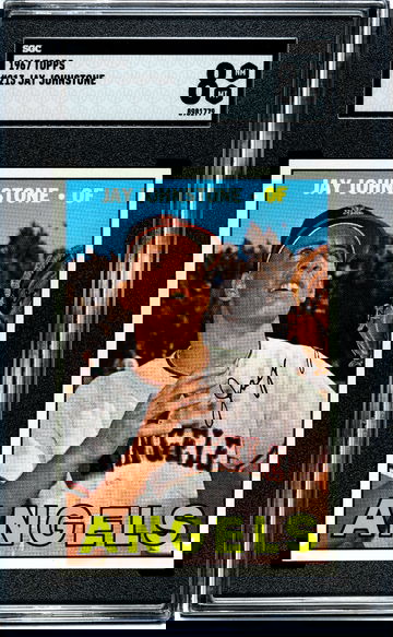 1967 Topps Jay Johnstone #213 SGC 8