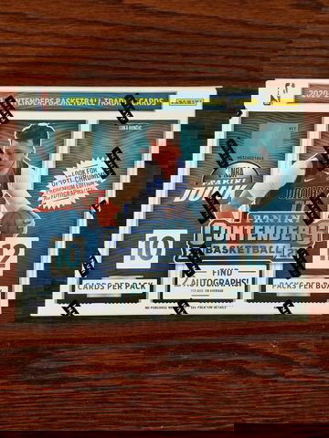 2020-21 Contenders Basketball Hobby Box