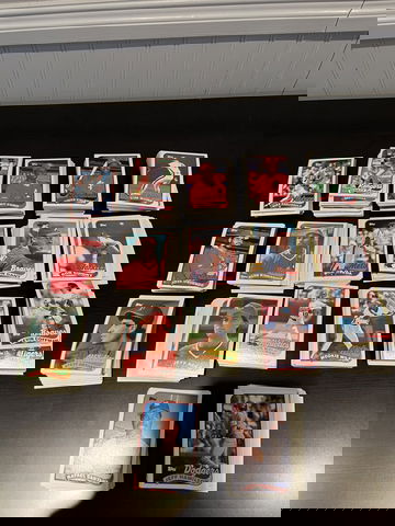 1989 Topps Baseball Near Complete Set 626/792 No Duplicates