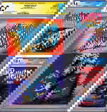 TWISTED TALES #1-2-3 CGC 9.6-9.2-9.6 *ISSUE #2 SIGNED BERNIE WRIGHTSON* 1982-83