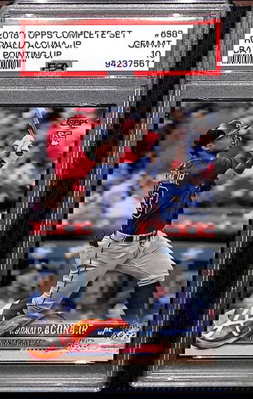 2018 Topps Ronald Acuna PSA 10 Gem Mint