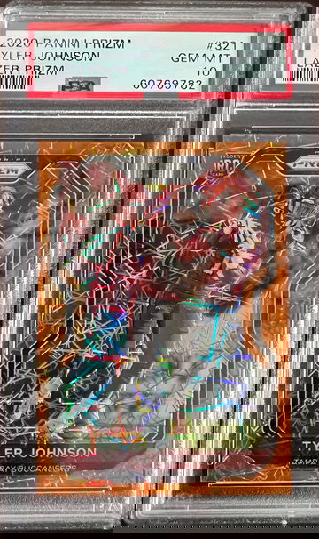 2020 Panini Prizm Tyler Johnson Lazer Prizm PSA 10
