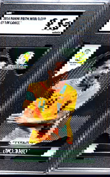 2014 Panini Prizm World Cup #17 Tim Cahill SGC 9.5 Australia 