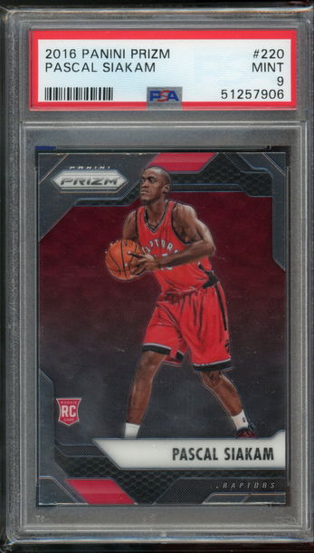 2016 Prizm Pascal Siakam PSA 9
