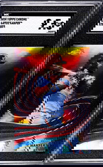 2024 Topps Chrome #S-6 Bryce Harper Strokes SGC 9.5