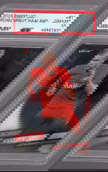 Erling Braut Haaland 2019 Topps finest RC