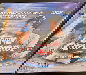 2020 Topps Chrome Baseball Jumbo Hobby Box