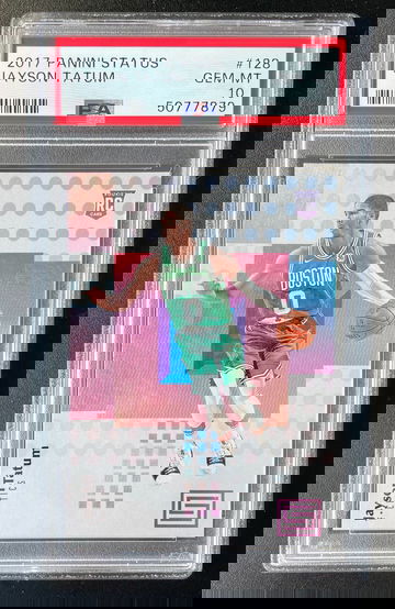 2017 Status Jayson Tatum PSA 10