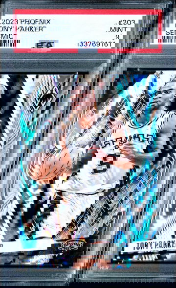 2023 Phoenix Seismic #203 Tony Parker /125 PSA 9 Pop 1
