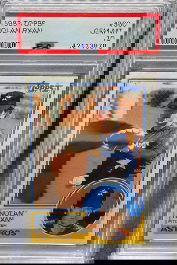 1983 Topps Nolan Ryan #360 PSA 10