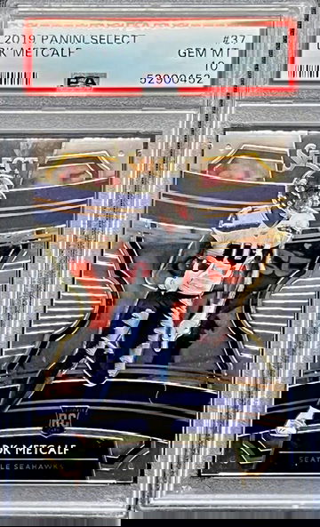 2019 DK Metcalf Panini Select #37 PSA 10 GEM MT