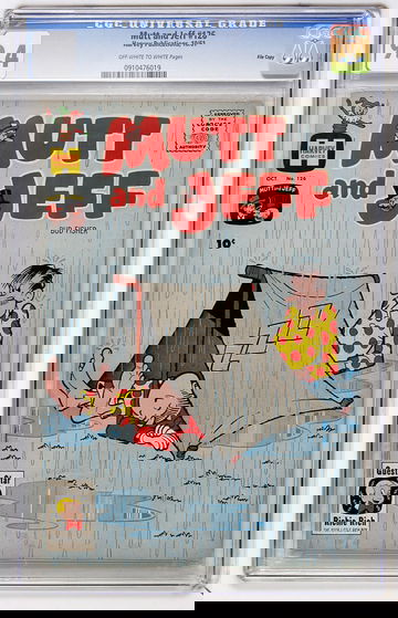 MUTT AND JEFF #126, CGC 9.4 NM