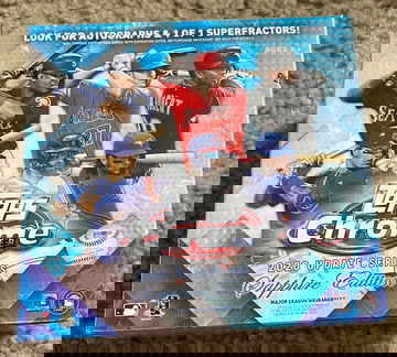 2020 Topps chrome sapphire box Luis Robert 