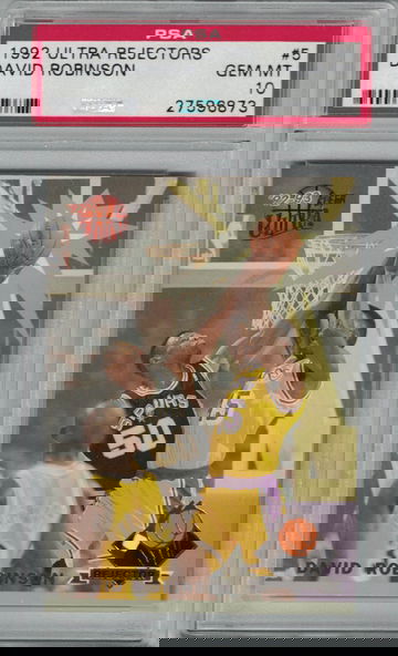 1992 Fleer Ultra - Rejectors - David Robinson PSA 10 Gem-Mint