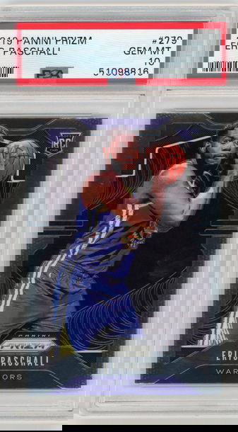 2019-20 Prizm #279 Eric Paschall Base RC PSA 10 Gem Mint