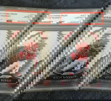 2019 Panini Prizm Kyler Murray #301 PSA 10 (2 Card lot)
