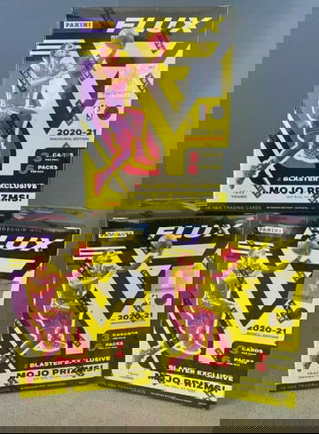 2020-21 Panini Flux Basketball Blaster Box Lot of 3