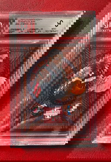 2012 Innovation Stained Glass Lebron James BGS 9