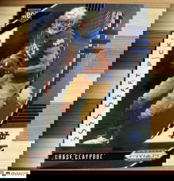 🔥2020 Panini Prizm Draft Chase Claypool Prizm RC Draft Picks #124 Steelers