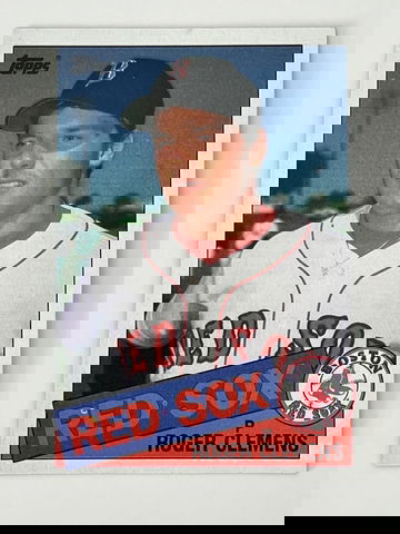 1985 Roger Clemons RC Topps #181 (EX-NM)