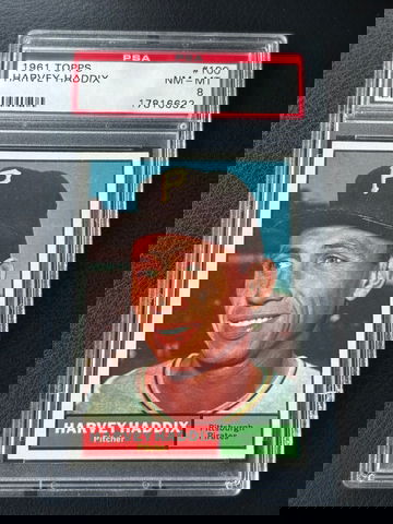 1961 Topps Harvey Haddix PSA 8 Pittsburgh Pirates