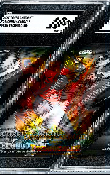 2023 Topps Chrome Corbin Carroll Technicolor SGC 10