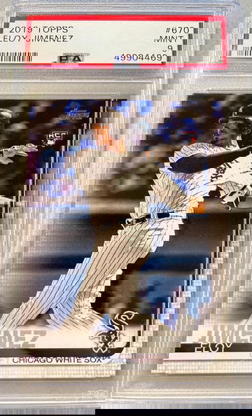 2019 Topps Eloy Jimenez PSA 9