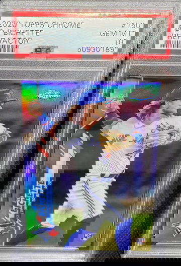 Bo Bichette Topps Chrome Refractor PSA 10