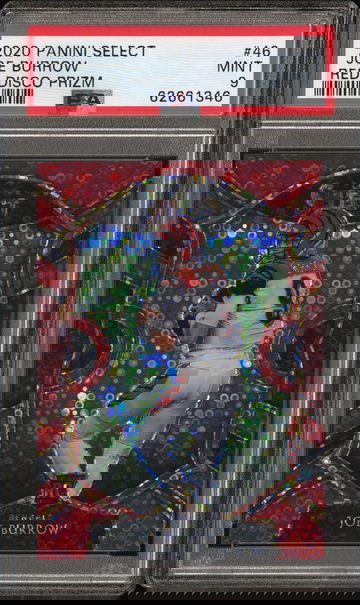 2020 Joe Burrow Red Disco Prizm Rookie 29/49