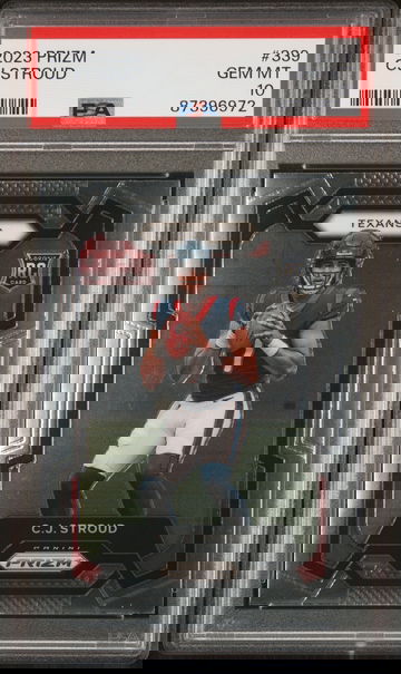 2023 Panini Prizm CJ Stroud #339 RC PSA 10