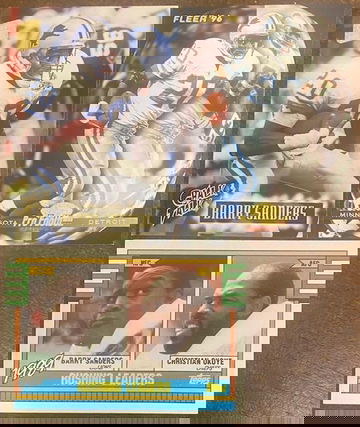 Barry Sanders 3 Card Lot