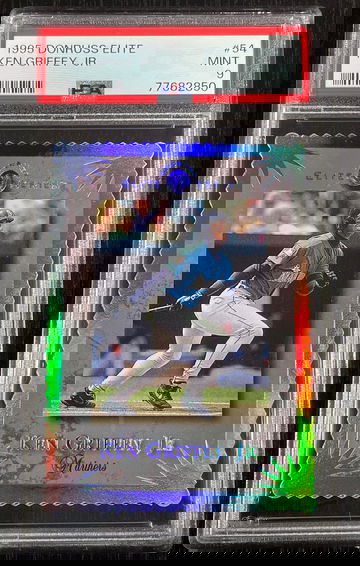  Ken Griffey Jr. 1995 Donruss Elite Series #54 #8666/10000 PSA Mint 9 