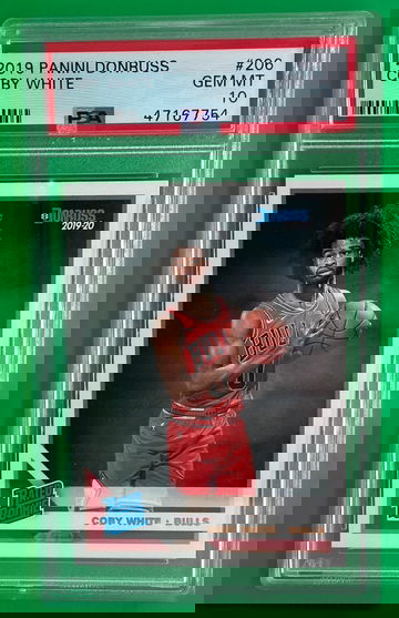 2019 Panini Donruss Coby White 206 psa 10 